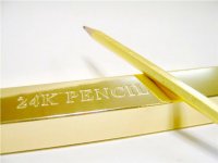 Золотой карандаш с бриллиантами