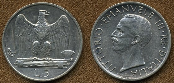 Серебряные монеты Италии