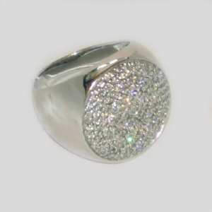 Серебряное кольцо 1501020б