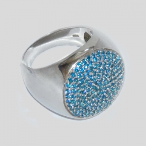 Серебряное кольцо 1501020с