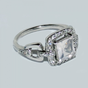 Серебряное кольцо 1501183