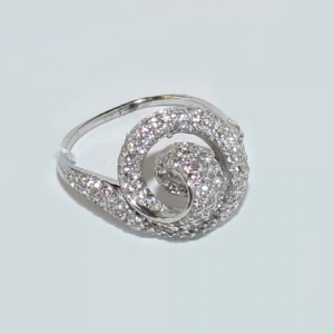 Серебряное кольцо 150991б