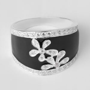 Серебряное кольцо 1657