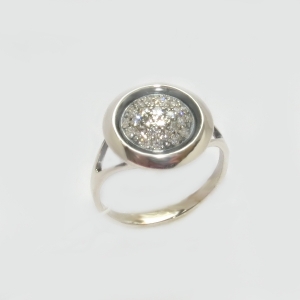 Серебряное кольцо бр-12250