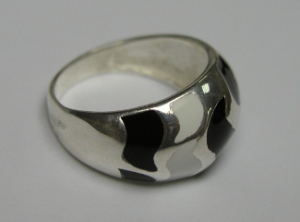 Серебряное кольцо бр-2100443