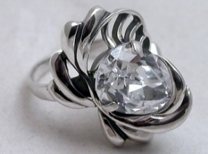 Серебряное кольцо бр-2111468
