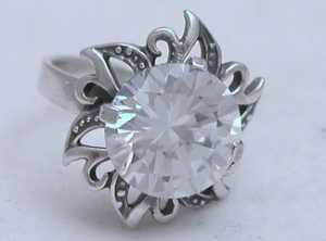Серебряное кольцо бр-2111477
