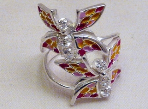 Серебряное кольцо бр-2111494