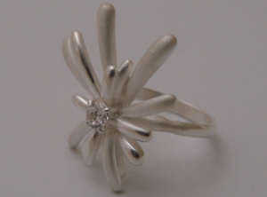 Серебряное кольцо бр-2111650