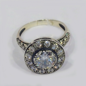 Серебряное кольцо бр-2111873