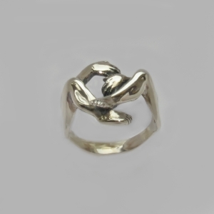 Серебряное кольцо Дали бр-00152