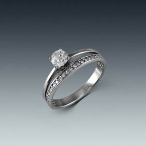 Серебряное кольцо ЛЗ-1294