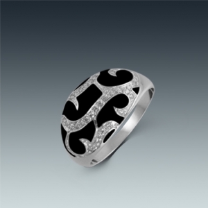 Серебряное кольцо ЛЗ-1453