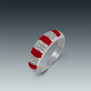Серебряное кольцо ЛЗ-1454
