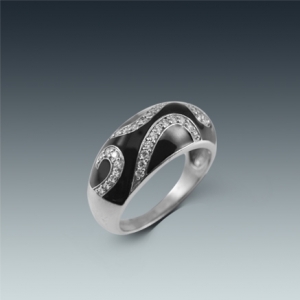 Серебряное кольцо ЛЗ-1458