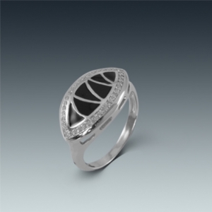 Серебряное кольцо ЛЗ-1467