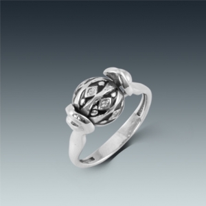 Серебряное кольцо ЛЗ-1469