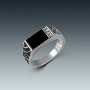 Серебряное кольцо ЛЗ-1636