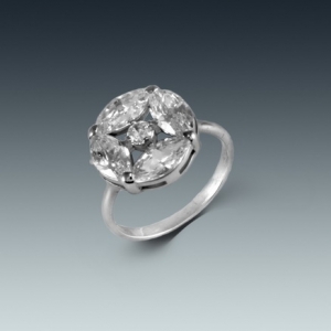 Серебряное кольцо ЛЗ-1901
