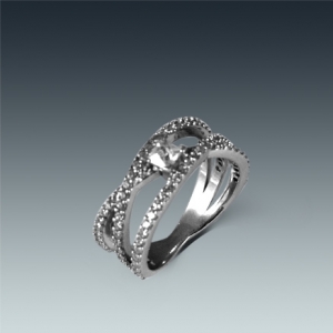 Серебряное кольцо ЛЗ-1949