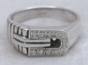 Серебряное кольцо Олег